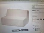 canapé-lit IKEA, Huis en Inrichting, Slaapkamer | Slaapbanken, Ophalen, Gebruikt, Tweepersoons, 140 cm