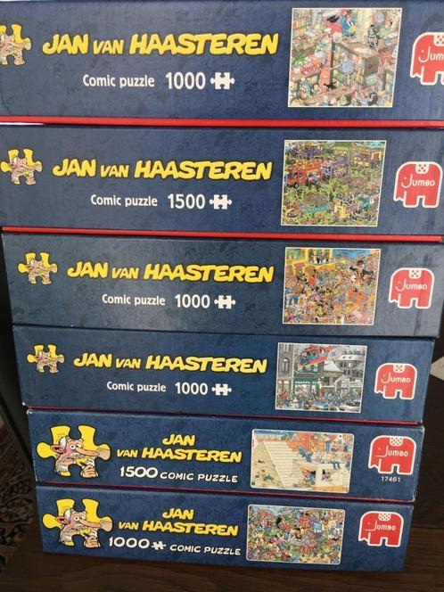 Jan van Haasteren puzzels, Hobby en Vrije tijd, Denksport en Puzzels, Zo goed als nieuw, Legpuzzel, 500 t/m 1500 stukjes, Ophalen of Verzenden
