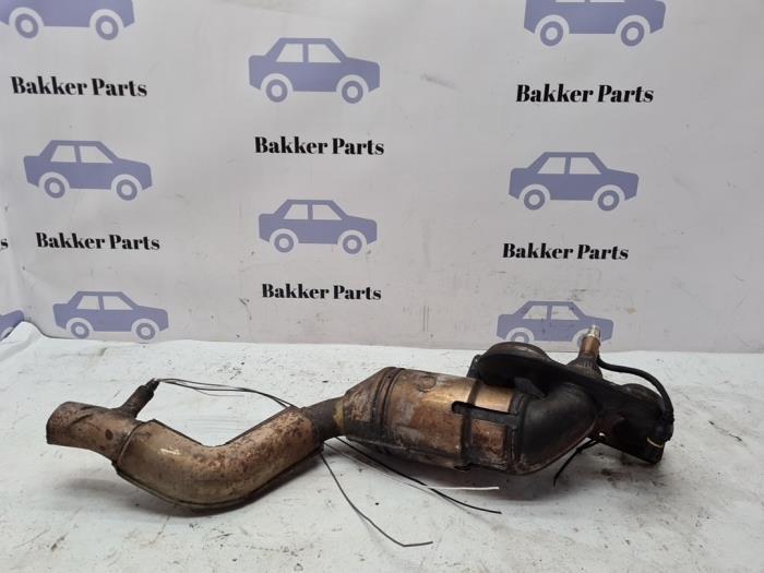 Uitlaatspruitstuk + katalysator van een BMW 3-Serie, Auto-onderdelen, Uitlaatsystemen, BMW, Gebruikt, 3 maanden garantie