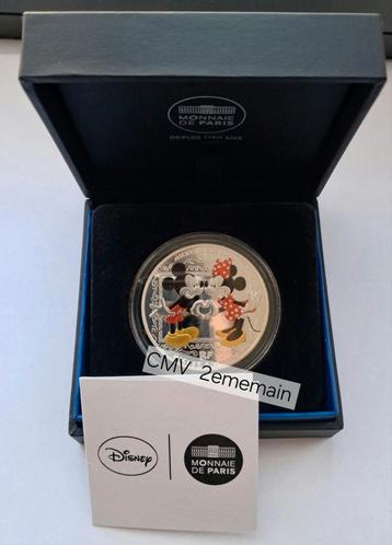 10 euro France 2018 - Mickey - coffret BE- Argent 900 beschikbaar voor biedingen