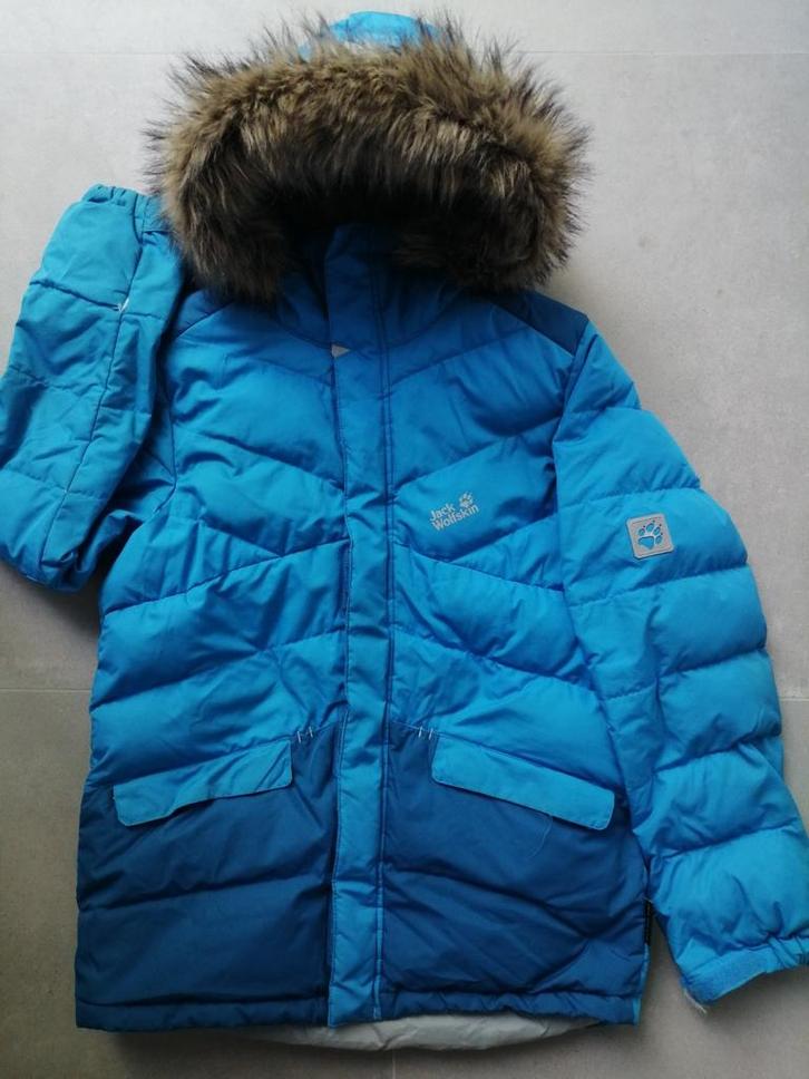 JACK WOLFSKIN Warme donsjas T164, Kinderen en Baby's, Kinderkleding | Maat 164, Gebruikt, Jas, Ophalen