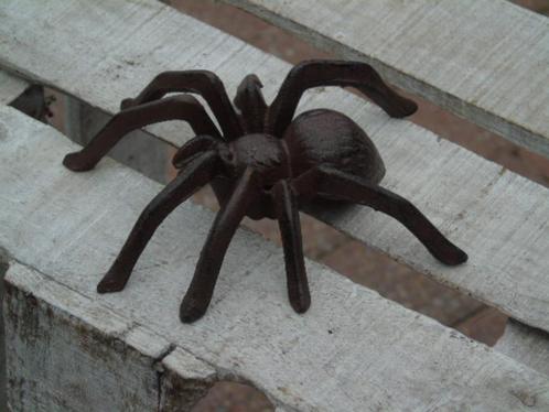 araignée en fonte patinée brune , nouveau !, Jardin & Terrasse, Décoration murale de jardin, Neuf, Enlèvement