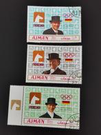 Ajman 1968 - sport - Olympische Spelen Mexico, Postzegels en Munten, Postzegels | Thematische zegels, Ophalen of Verzenden, Sport
