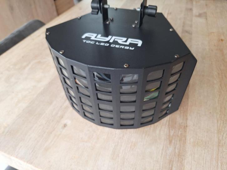 Ayra TDC LED Derby lichteffect discolicht (2 beschikbaar), Muziek en Instrumenten, Licht en Laser, Zo goed als nieuw, Licht, Geluidgestuurd