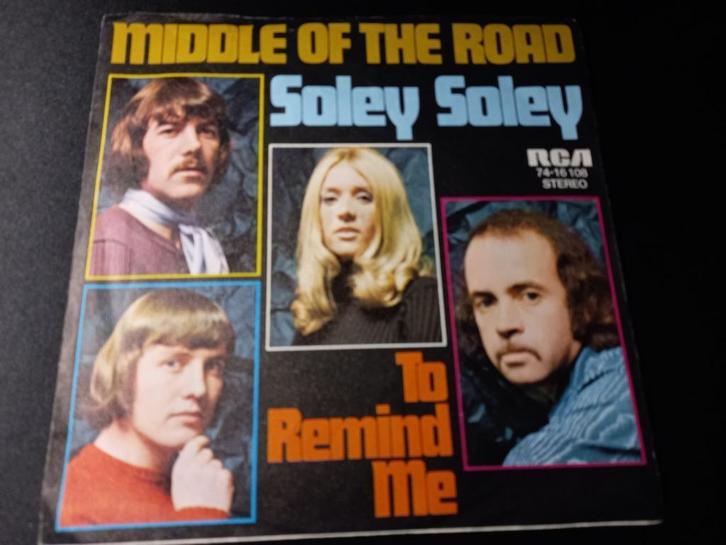 Middle Of The Road ‎– Soley Soley '7 Mint, Cd's en Dvd's, Vinyl Singles, Zo goed als nieuw, Single, Pop, 7 inch, Ophalen of Verzenden