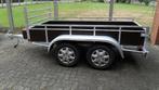 remork dubbelasser, Auto diversen, Ophalen, Zo goed als nieuw