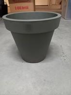 2 pots de fleur en plastique dur, Jardin & Terrasse, Comme neuf, Enlèvement ou Envoi