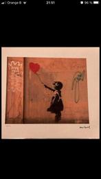 Banksy litho “Balloon Girl” gelimiteerd met certificaat!, Antiek en Kunst