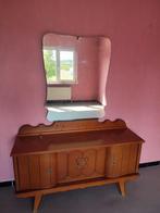 Antieke kleerkast en spiegelcommode, Antiek en Kunst, Ophalen