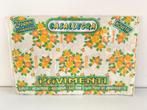 Lot de 2 torchons / serpillières à fleurs, Huis en Inrichting, Keuken | Textiel, Aucun, Nieuw, Oranje, Aucun