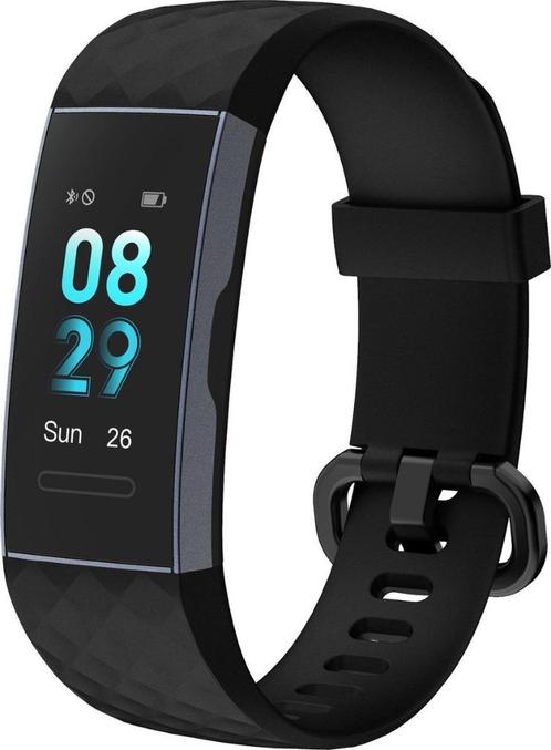 Guardo Fit Coach HR Unique 2 - zwart, Handtassen en Accessoires, Sporthorloges, Nieuw, Zwart, Afstand, Calorieverbanding, GPS
