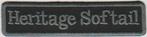 Harley Davidson Heritage Softail stoffen opstrijk patch embl, Verzenden, Nieuw