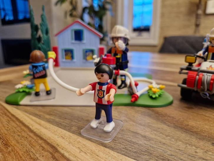 Playmobil jubileum compact set brandweer - 5169, Kinderen en Baby's, Speelgoed | Playmobil, Gebruikt, Ophalen of Verzenden