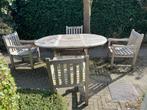 Teak tuinset, Tuin en Terras, Tuinsets en Loungesets, Ophalen, Gebruikt, Tuinset