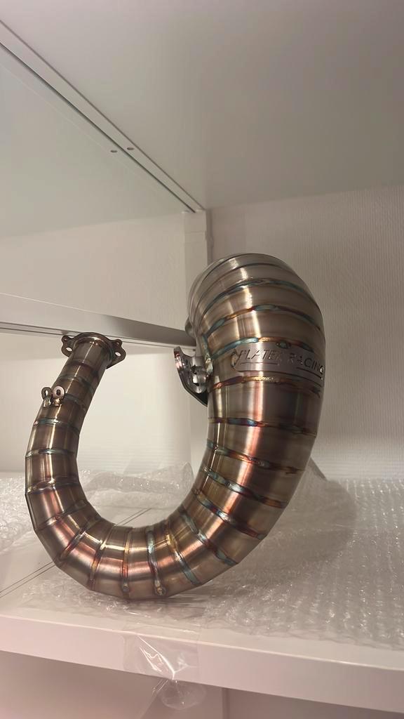 Platek 70-80 derbi, Fietsen en Brommers, Brommeronderdelen | Algemeen, Nieuw, Uitlaat, Verzenden