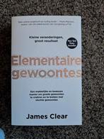 James Clear - Elementaire gewoontes., Ophalen of Verzenden, Zo goed als nieuw, James Clear