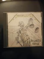 metallica and justice for all, Cd's en Dvd's, Cd's | Hardrock en Metal, Ophalen of Verzenden, Gebruikt