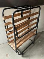 plooibed, Huis en Inrichting, Slaapkamer | Bedden, Ophalen, Gebruikt, Eenpersoons, Bruin