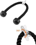 QWORK Triceps touw en V handgreep GRATIS LEVERING, Verzenden, Nieuw, Rug, Overige typen