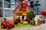 Playmobil 123 set 6750 Grote boerderij + tractor, Kinderen en Baby's, Speelgoed | Playmobil, Ophalen, Zo goed als nieuw