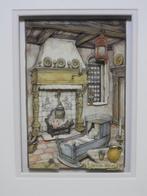 Schilderij Anton Pieck, Decopage (3D), Huis en Inrichting, Minder dan 50 cm, Nieuw, Minder dan 50 cm, Schilderij