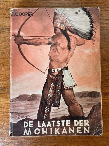 Boek De laatste der Mohikanen van F.Cooper 1956 beschikbaar voor biedingen