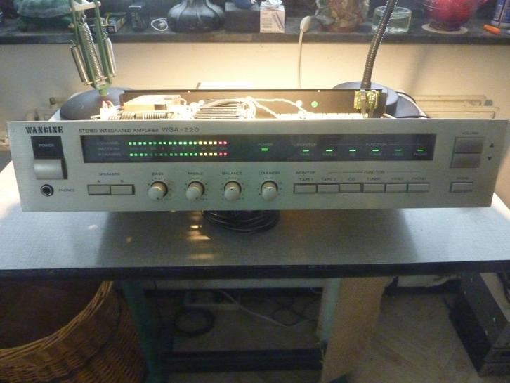WANGINE WGA 220, Audio, Tv en Foto, Versterkers en Ontvangers, Gebruikt, Stereo, 60 tot 120 watt, Overige merken, Ophalen