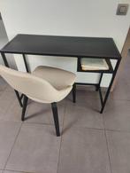 Zwarte bureau, Huis en Inrichting, Bureaus, Ophalen, Bureau