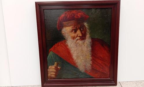 zéér oud schilderij, Antiek en Kunst, Kunst | Schilderijen | Klassiek, Ophalen of Verzenden