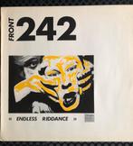 FRONT 242 ENDLESS RIDDANCE SLEEVE + AB COIN, Ophalen of Verzenden, Gebruikt, 12 inch