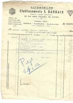 Ancienne facture 1932, Collections, Collections Autre, Enlèvement ou Envoi, Utilisé