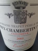 Gevrey-Chambertin 1er Cru Clos Prieur Domaine Trapet 2005, Verzamelen, Wijnen, Ophalen, Frankrijk, Nieuw, Rode wijn