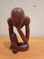 Handgemaakt houten beeld, Ophalen