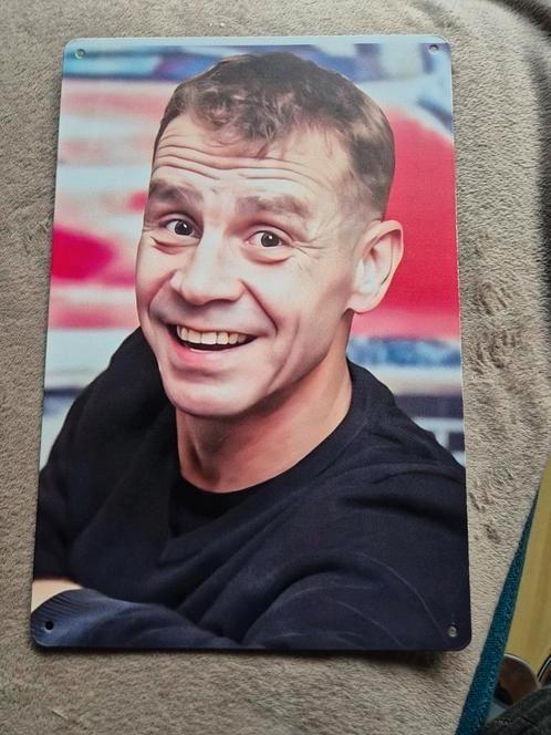 Metalen plaat  sam gooris  gezocht, Verzamelen, Overige Verzamelen, Nieuw, Verzenden