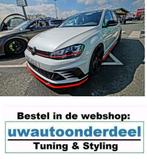 Maxton Design Vw Golf 7 GTI Clubsport Spoiler Lip Splitter, Nieuw, Ophalen of Verzenden