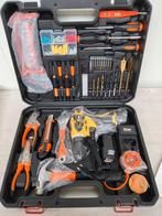 DW gereedschapskoffer 117 delig , incl. accu-schroefmachine, Ophalen of Verzenden, Nieuw