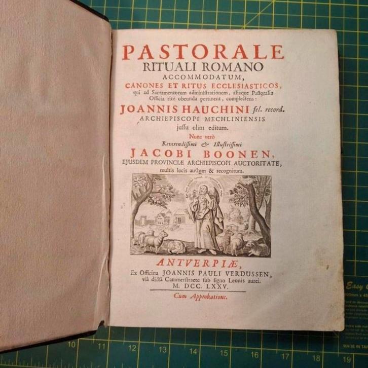 Romeins pastoraal ritueel, Antiek en Kunst, Antiek | Boeken en Manuscripten, Ophalen of Verzenden