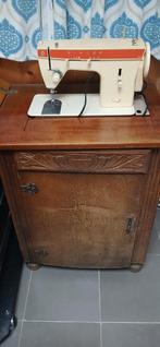 Singer naaimachine met kast, Ophalen, Gebruikt, Naaimachine, Singer