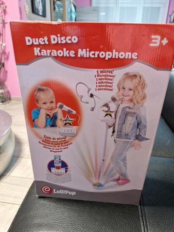 Nouveau ! Duo Disco Karaoke Microphone, Enlèvement ou Envoi, Neuf