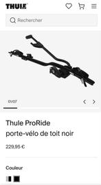 Thule Proride 598 zwart + adapters, Auto diversen, Fietsendragers, Ophalen, 1 fiets, Gebruikt, Dakdrager