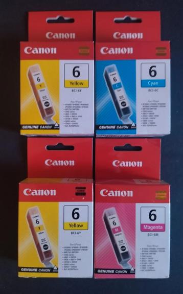 Canon Inktcartridges BCI-6 ( Nieuw ) 4 stuks beschikbaar voor biedingen