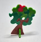We puzzelen een Baum Steckpuzzle Appelboom n° 3.1 DE 1988, Verzamelen, Verrassingseieren, Ophalen of Verzenden, Gebruikt, Overige typen