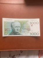 Belgisch biljet van 5000 frank