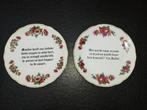 2 prachtige sierborden met spreuk Bavaria Schinling Feston., Ophalen of Verzenden