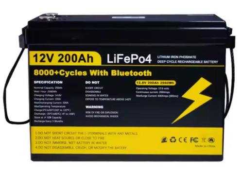 LiFePO4-batterij van topkwaliteit 12V 200AH, Auto-onderdelen, Accu's en Toebehoren, Nieuw, Ophalen of Verzenden