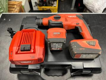 Hilti TE 6-A22 Combi-hamer + 2 5,2 Ah + nieuwe boorkopjes beschikbaar voor biedingen