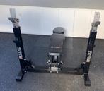 Megatec - Bench press/Squat, Sport en Fitness, Fitnessmaterialen, Ophalen, Gebruikt, Borst, Fitnessbank