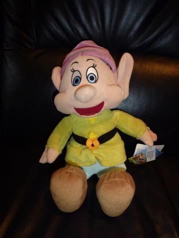 knuffel Dopey, Enlèvement, Blanche-Neige ou Belle au Bois Dormant, Neuf, Peluche