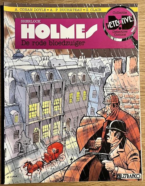 Holmes - De rode bloedzuiger - 1e dr(1990) Strip, Boeken, Stripverhalen, Gelezen, Eén stripboek, Ophalen of Verzenden