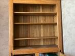 Primitivo Massief Eikenhouten Boekenkast, Ophalen, Met deur(en), 200 cm of meer, Rustiek